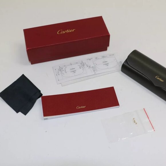 CARTIER Rimless Gold Frame CT0006RS-001 Cat2 Sunglasses - Picture 3 of 11